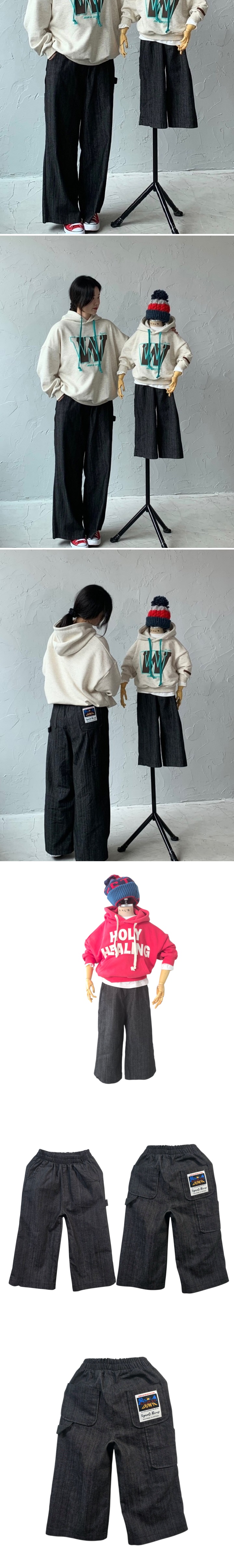 Maro - Korean Children Fashion - #prettylittlegirls - Milo Black Jeans - 2