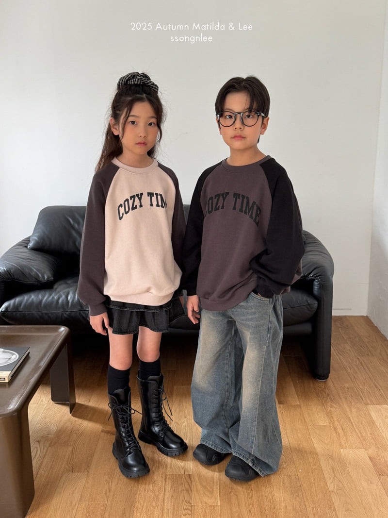 Matilda & Lee - Korean Children Fashion - #Kfashion4kids - Cozy Time Sweatshirt - 6
