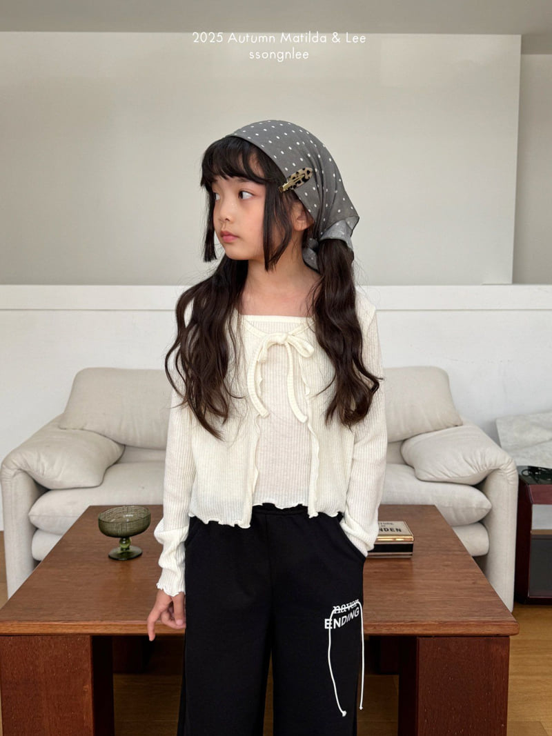 Matilda & Lee - Korean Children Fashion - #Kfashion4kids - Together Cardigan Set - 7