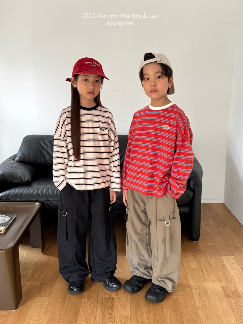 Matilda & Lee - Korean Children Fashion - #Kfashion4kids - Urban D-Ring Pants - 6