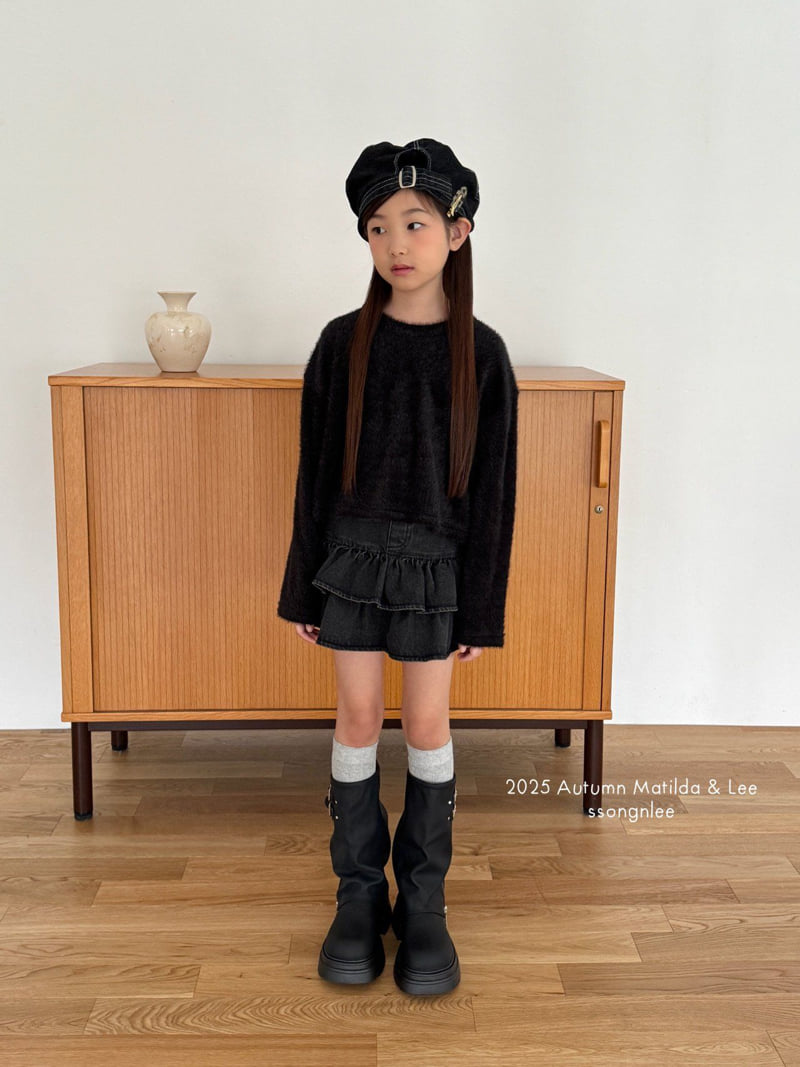 Matilda & Lee - Korean Children Fashion - #Kfashion4kids - Boucle Crop Knit - 5