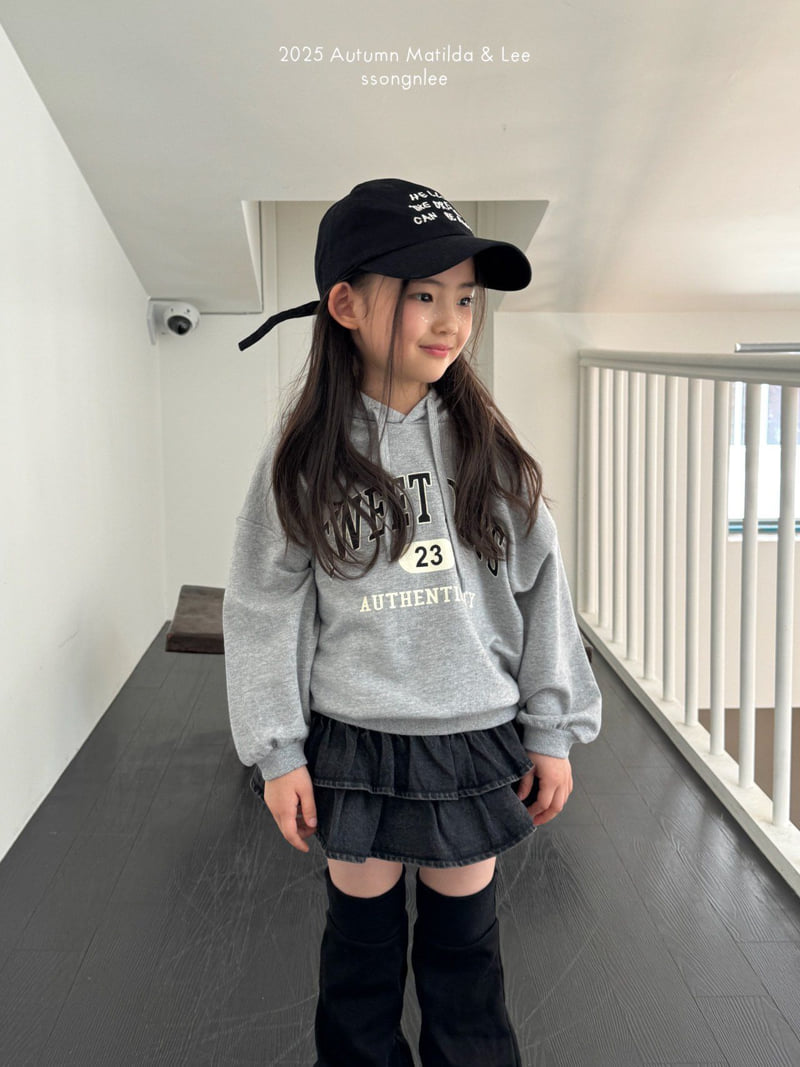 Matilda & Lee - Korean Children Fashion - #Kfashion4kids - Frill Denim Skirt - 6
