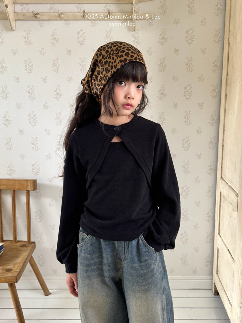 Matilda & Lee - Korean Children Fashion - #Kfashion4kids - Button Bolero Knit - 12