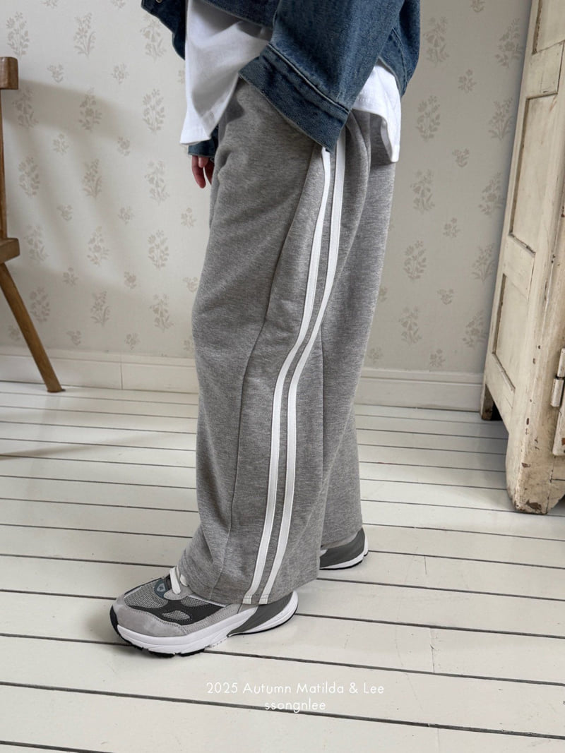 Matilda & Lee - Korean Children Fashion - #Kfashion4kids - Active Line Pants