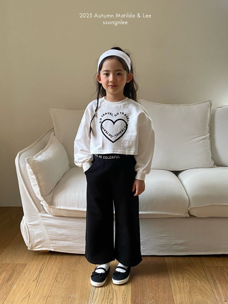 Matilda & Lee - Korean Children Fashion - #Kfashion4kids - Heart Crop Tee - 11