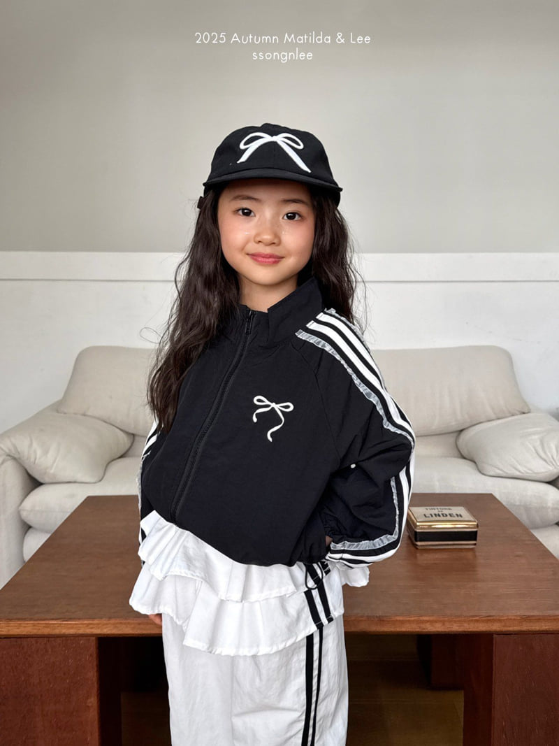 Matilda & Lee - Korean Children Fashion - #Kfashion4kids - Preppy Ribbon Jumper - 9