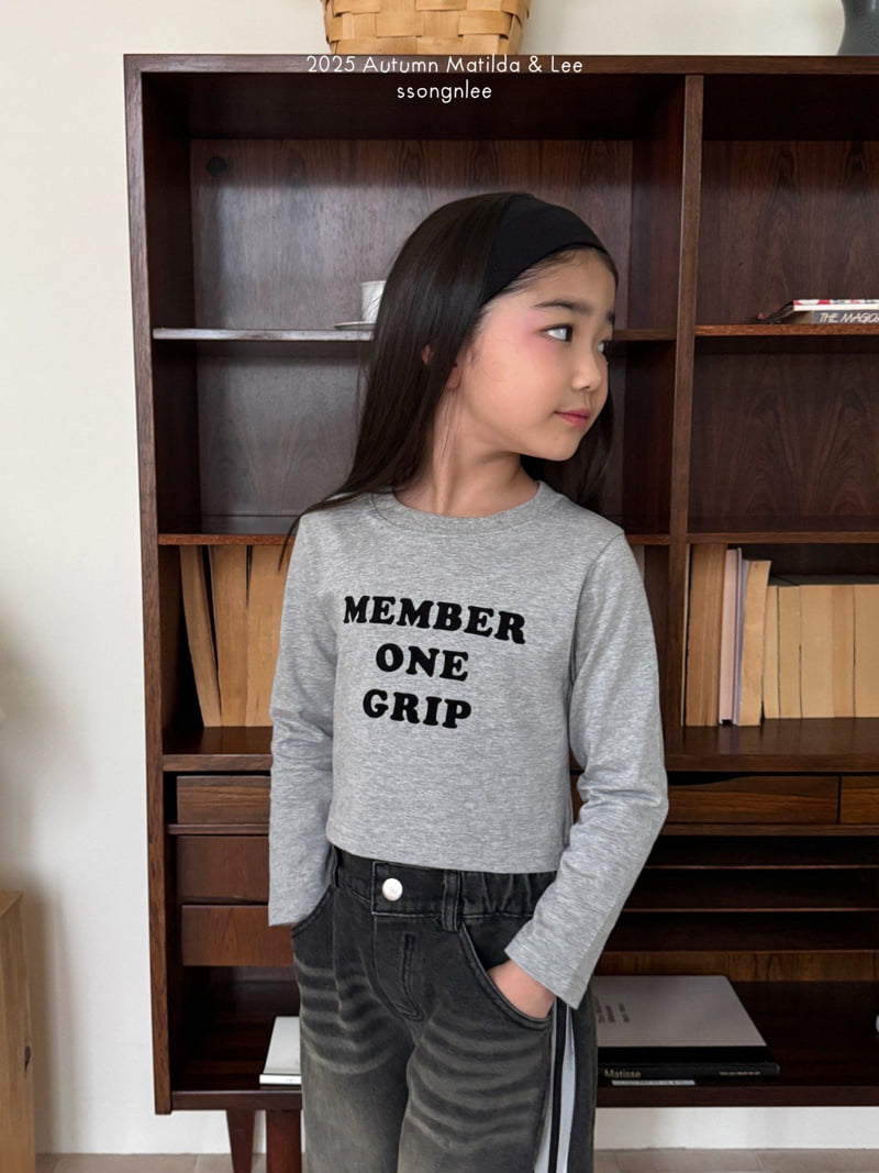 Matilda & Lee - Korean Children Fashion - #Kfashion4kids - Member Hooking Crop Tee - 6