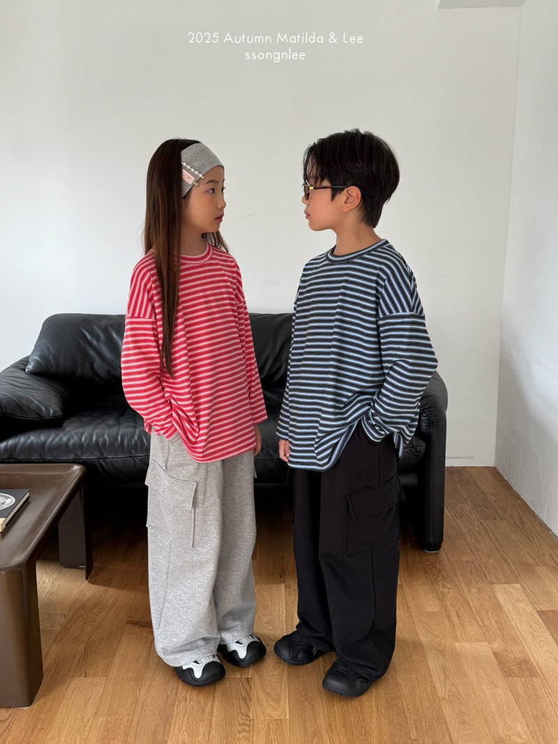 Matilda & Lee - Korean Children Fashion - #Kfashion4kids - Cargo Jogger Pants - 5