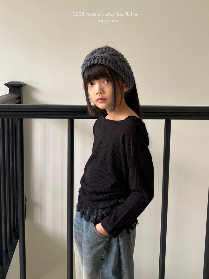 Matilda & Lee - Korean Children Fashion - #childofig - Lace Shirring Set - 6