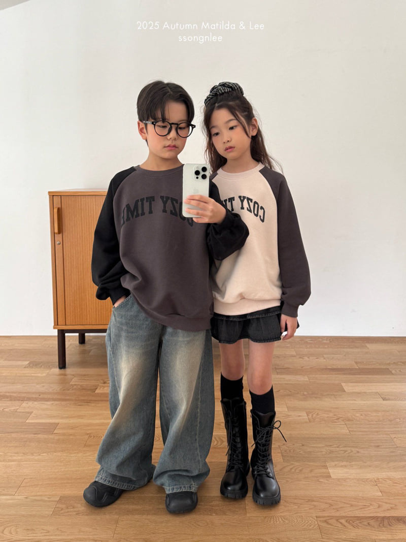 Matilda & Lee - Korean Children Fashion - #childofig - Cozy Time Sweatshirt - 11
