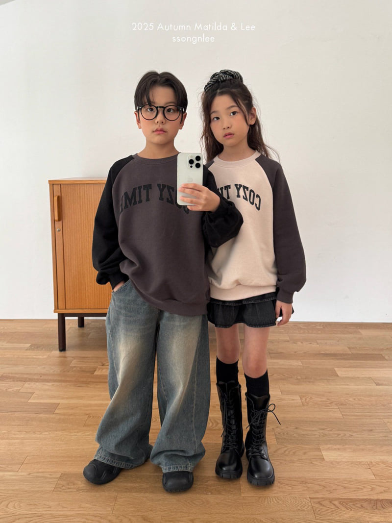 Matilda & Lee - Korean Children Fashion - #childofig - Cozy Time Sweatshirt - 12