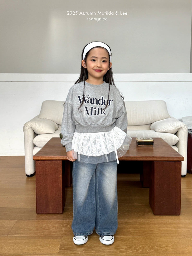 Matilda & Lee - Korean Children Fashion - #childofig - Flower Layered Wrap Skirt - 3