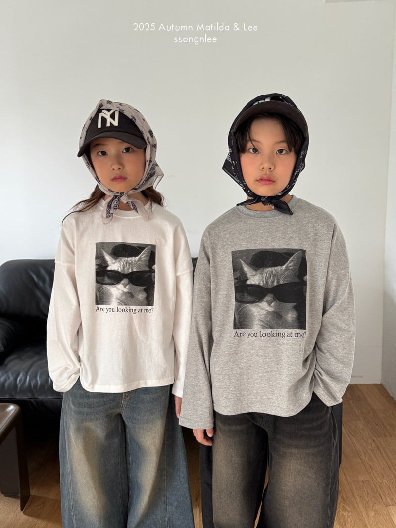 Matilda & Lee - Korean Children Fashion - #childofig - Sunglasses Cat Tee - 9
