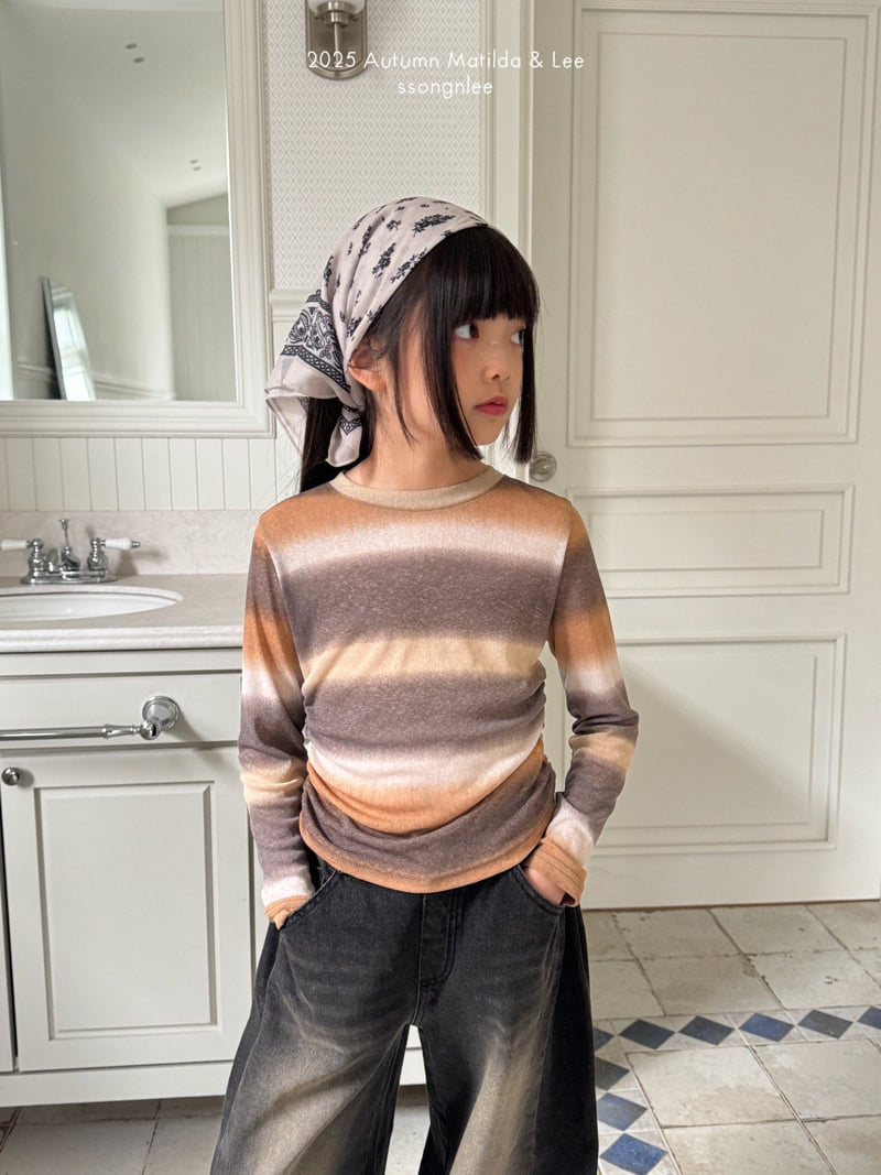 Matilda & Lee - Korean Children Fashion - #childofig - Gradation Shirring Tee