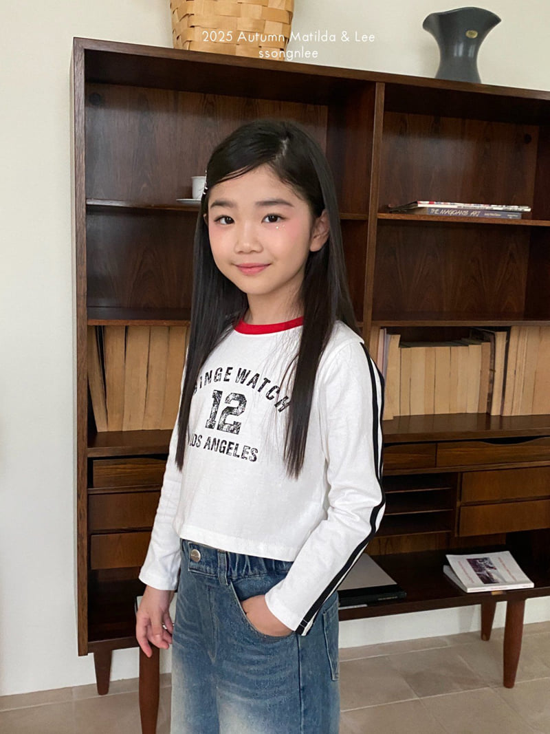 Matilda & Lee - Korean Children Fashion - #childofig - Vinky 12 Crop Tee - 6