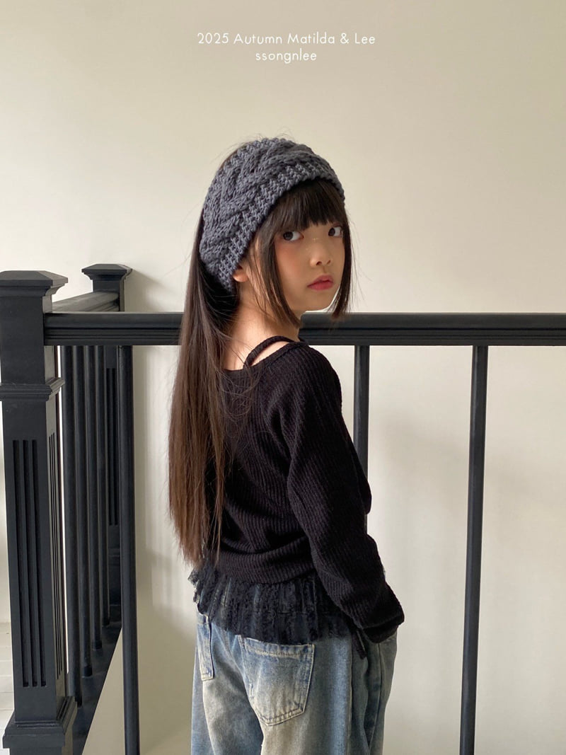 Matilda & Lee - Korean Children Fashion - #childrensboutique - Lace Shirring Set - 7