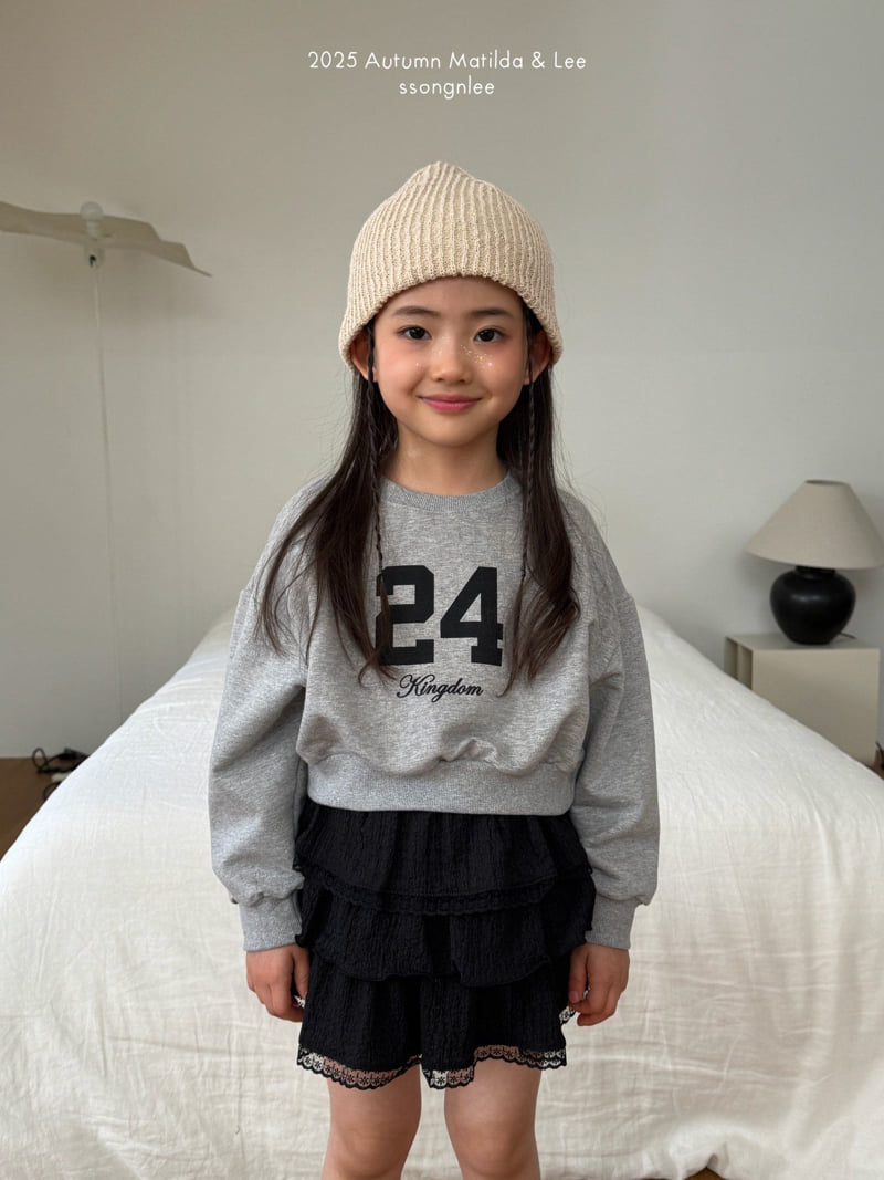 Matilda & Lee - Korean Children Fashion - #childrensboutique - 24 Kingdom Crop Sweatshirt