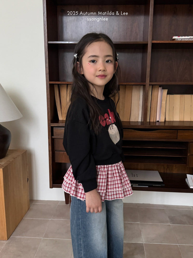 Matilda & Lee - Korean Children Fashion - #childrensboutique - Cake Crop Sweatshirt - 12
