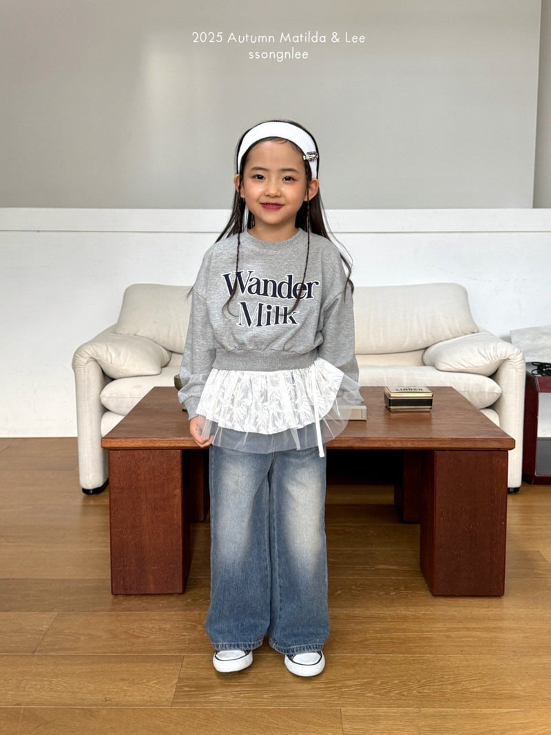 Matilda & Lee - Korean Children Fashion - #childrensboutique - Flower Layered Wrap Skirt - 5