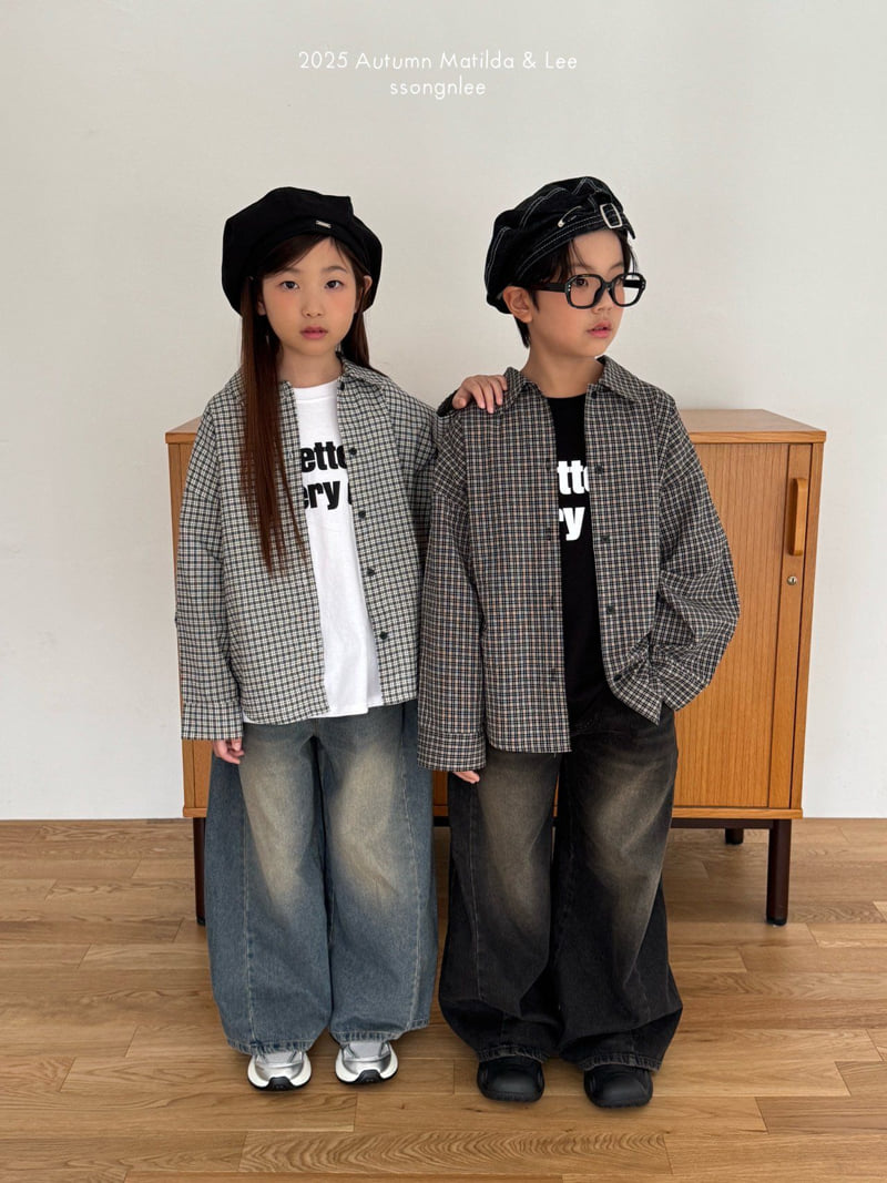 Matilda & Lee - Korean Children Fashion - #childrensboutique - Classic Check Shirt - 12