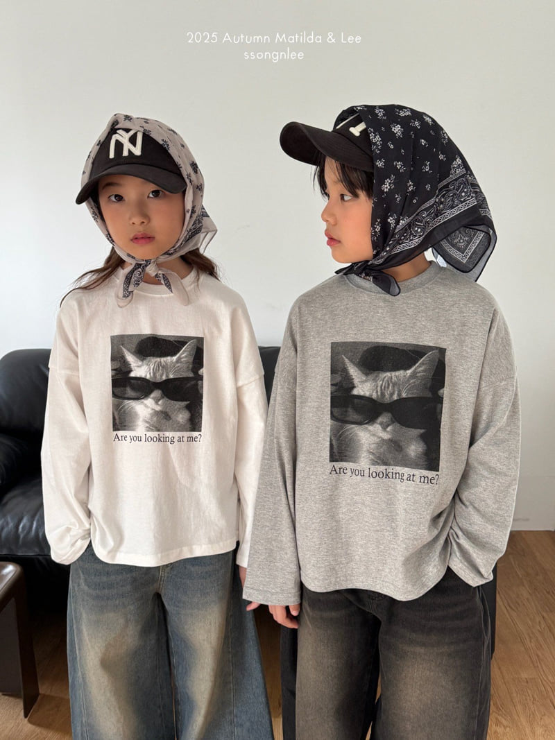 Matilda & Lee - Korean Children Fashion - #childrensboutique - Sunglasses Cat Tee - 10