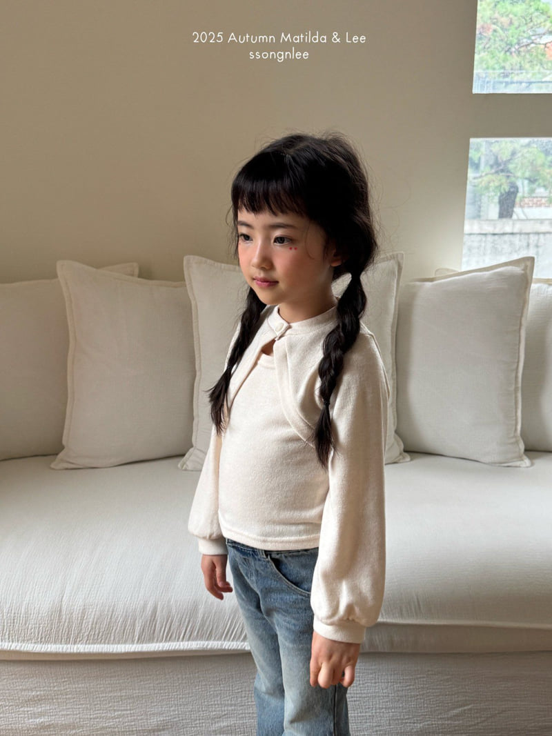 Matilda & Lee - Korean Children Fashion - #childrensboutique - Button Bolero Knit - 5