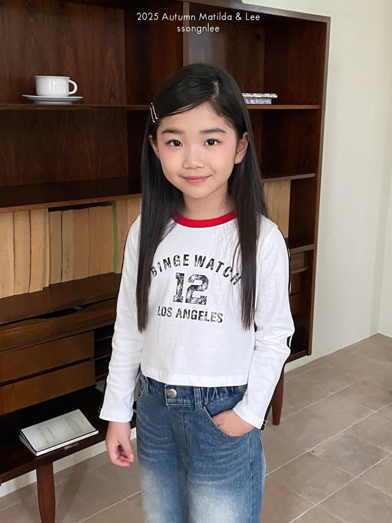 Matilda & Lee - Korean Children Fashion - #childrensboutique - Vinky 12 Crop Tee - 7
