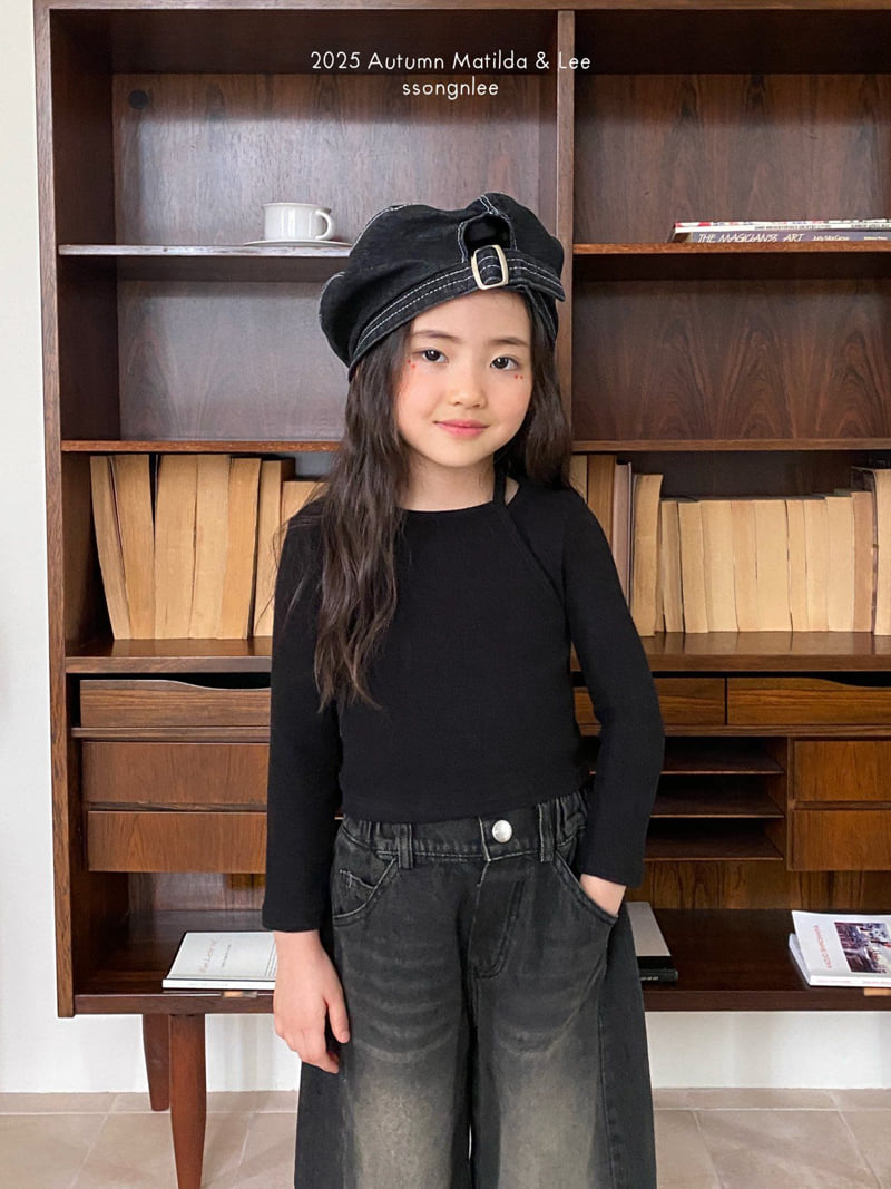 Matilda & Lee - Korean Children Fashion - #childrensboutique - Twin Under-Up Knit Tee - 11