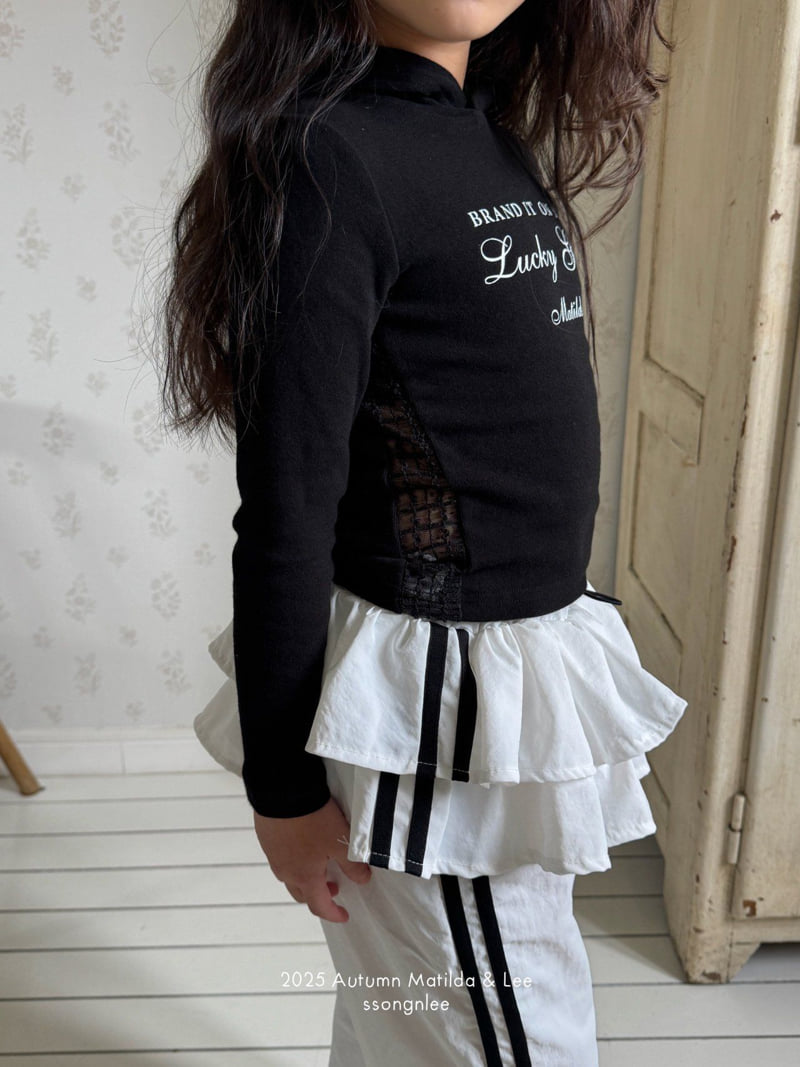Matilda & Lee - Korean Children Fashion - #childrensboutique - Lucky Girl Lace Hoodie - 6