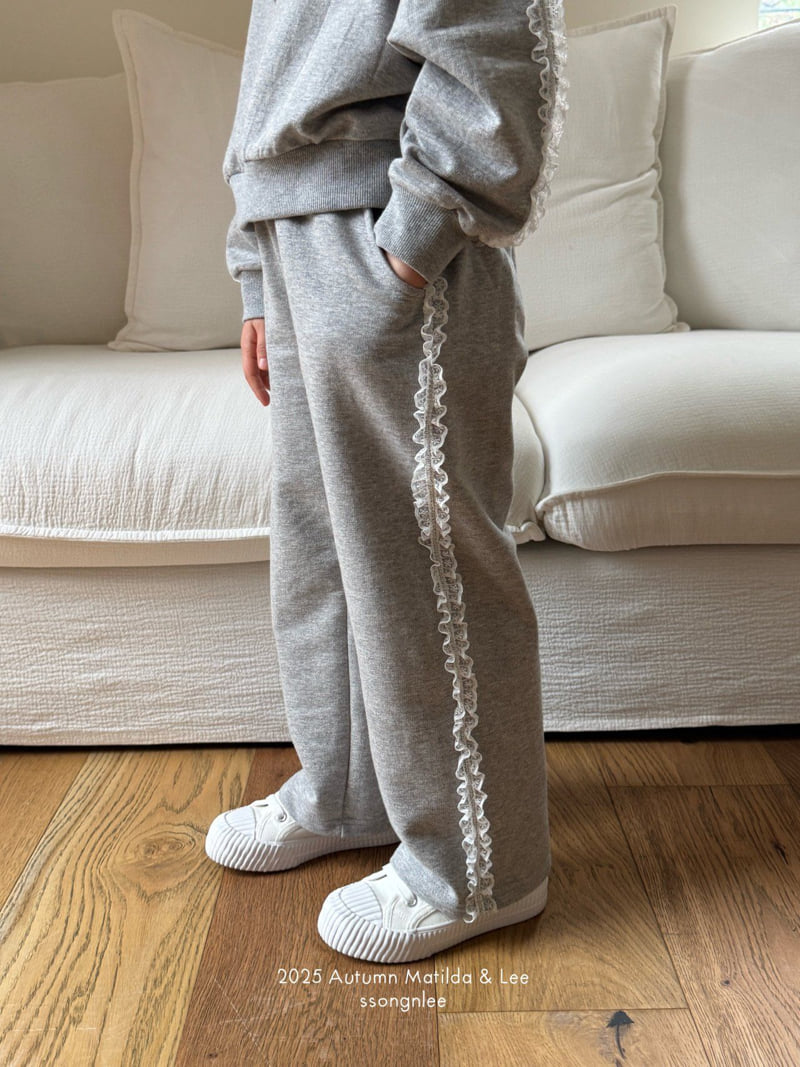 Matilda & Lee - Korean Children Fashion - #designkidswear - Frilling Pants