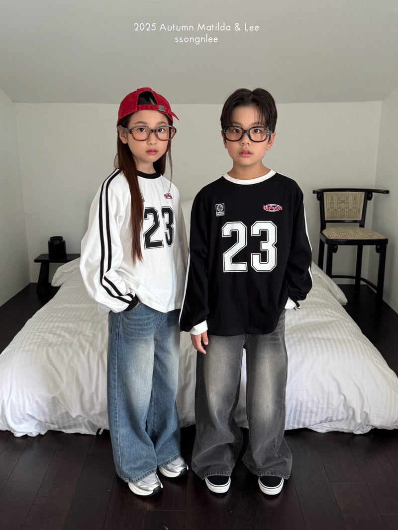 Matilda & Lee - Korean Children Fashion - #designkidswear - 23 Line Tee - 3