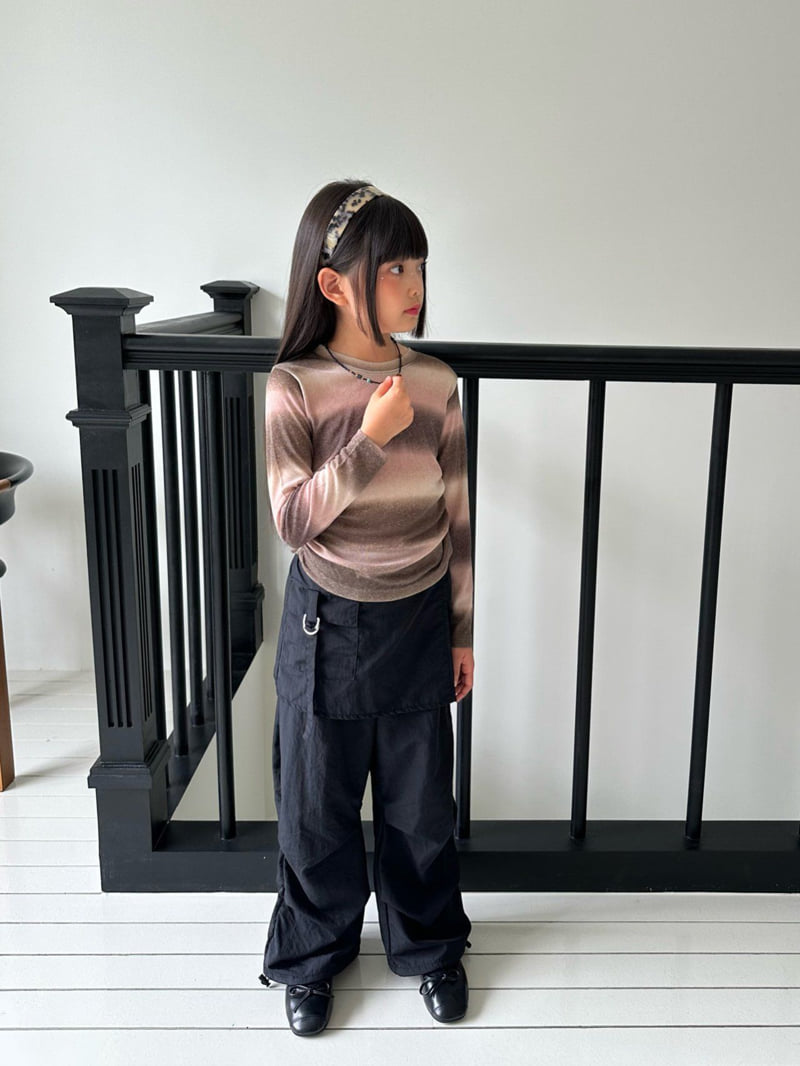 Matilda & Lee - Korean Children Fashion - #designkidswear - D-Lap Skirt Pants - 8