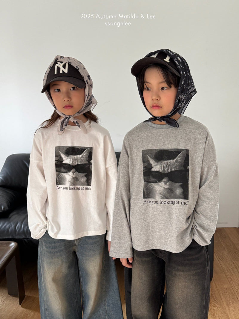 Matilda & Lee - Korean Children Fashion - #designkidswear - Sunglasses Cat Tee - 11