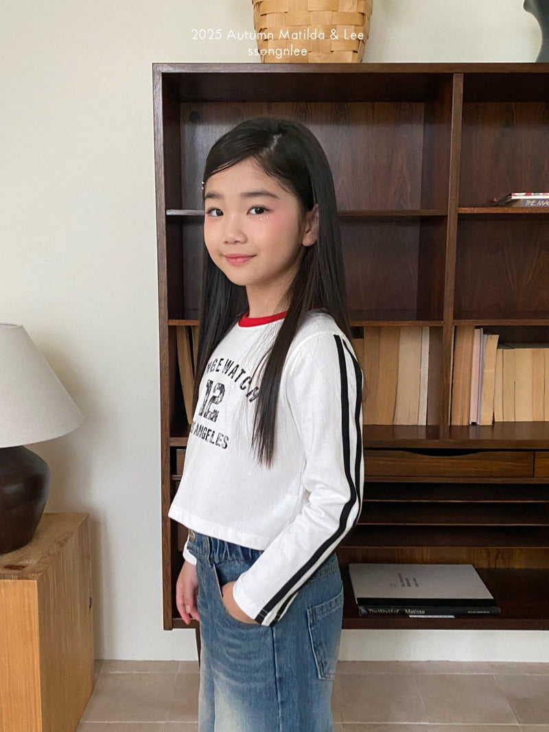 Matilda & Lee - Korean Children Fashion - #designkidswear - Vinky 12 Crop Tee - 8