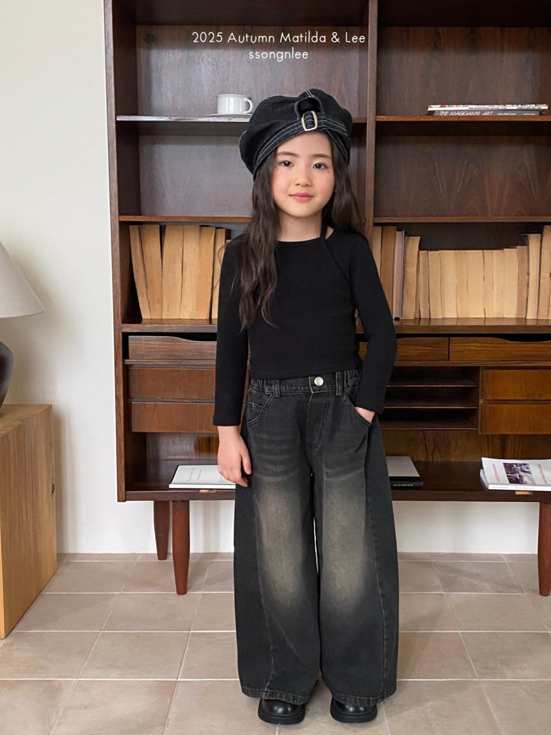 Matilda & Lee - Korean Children Fashion - #designkidswear - Twin Under-Up Knit Tee - 12