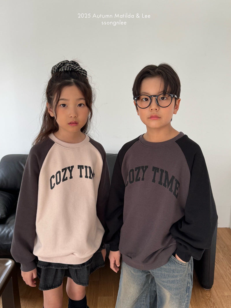 Matilda & Lee - Korean Children Fashion - #discoveringself - Cozy Time Sweatshirt