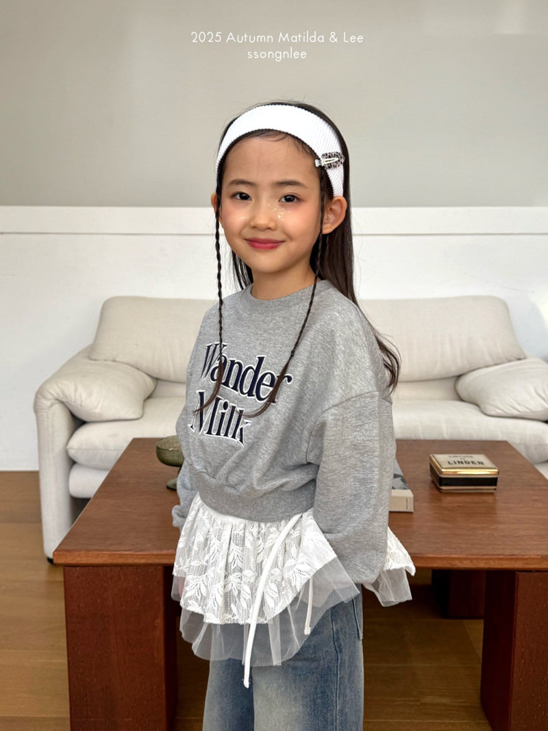 Matilda & Lee - Korean Children Fashion - #discoveringself - Flower Layered Wrap Skirt - 7
