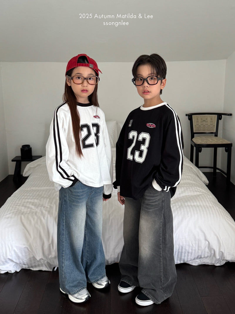 Matilda & Lee - Korean Children Fashion - #designkidswear - 23 Line Tee - 4