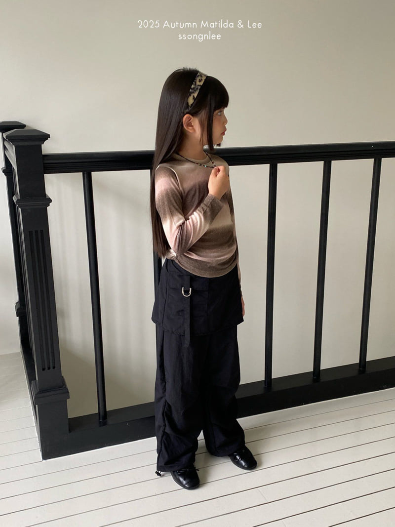 Matilda & Lee - Korean Children Fashion - #discoveringself - D-Lap Skirt Pants - 9