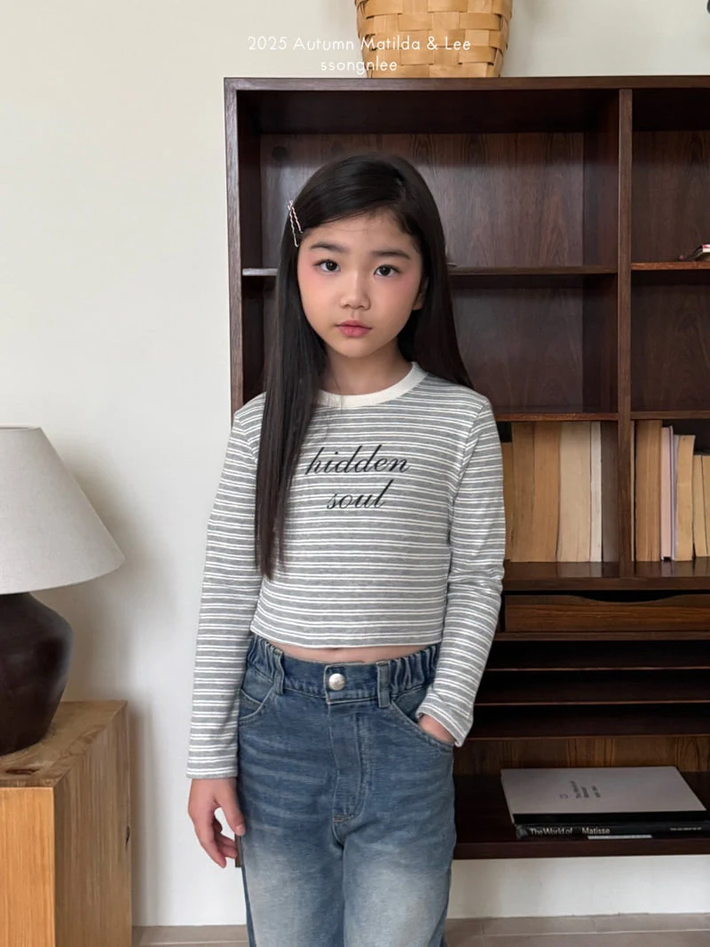Matilda & Lee - Korean Children Fashion - #discoveringself - Hidden Soul Crop Tee - 6