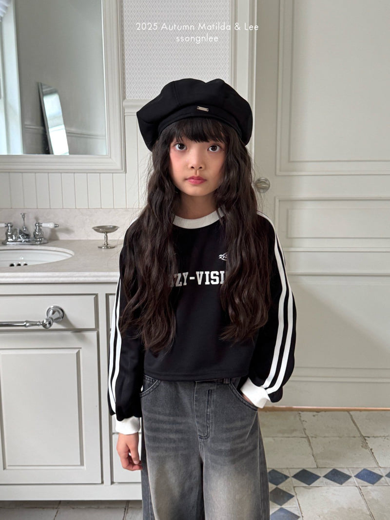 Matilda & Lee - Korean Children Fashion - #discoveringself - Crop Line Tee - 5