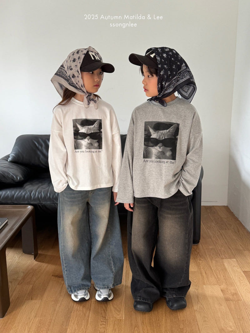 Matilda & Lee - Korean Children Fashion - #discoveringself - Sunglasses Cat Tee - 12