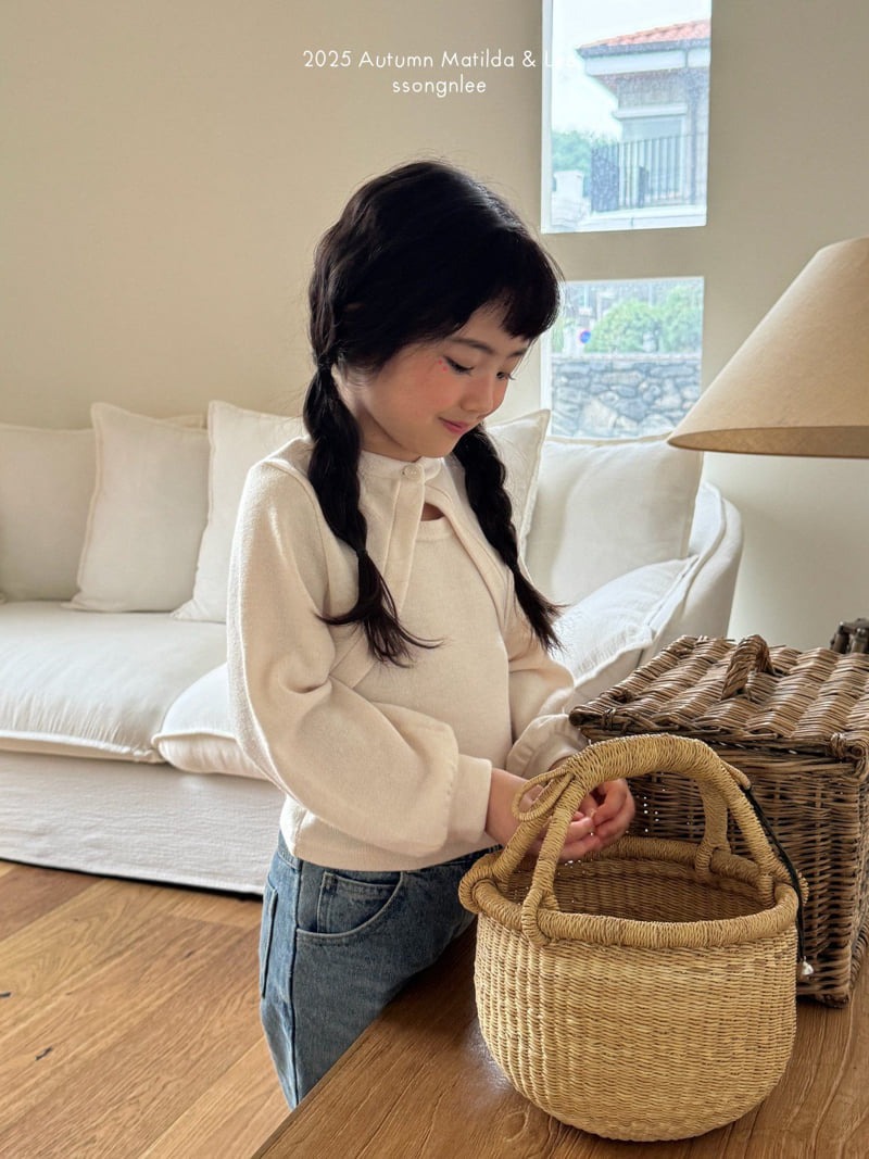 Matilda & Lee - Korean Children Fashion - #discoveringself - Button Bolero Knit - 7