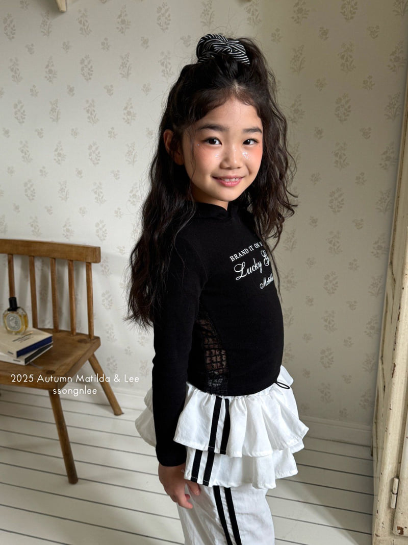Matilda & Lee - Korean Children Fashion - #discoveringself - Lucky Girl Lace Hoodie - 8