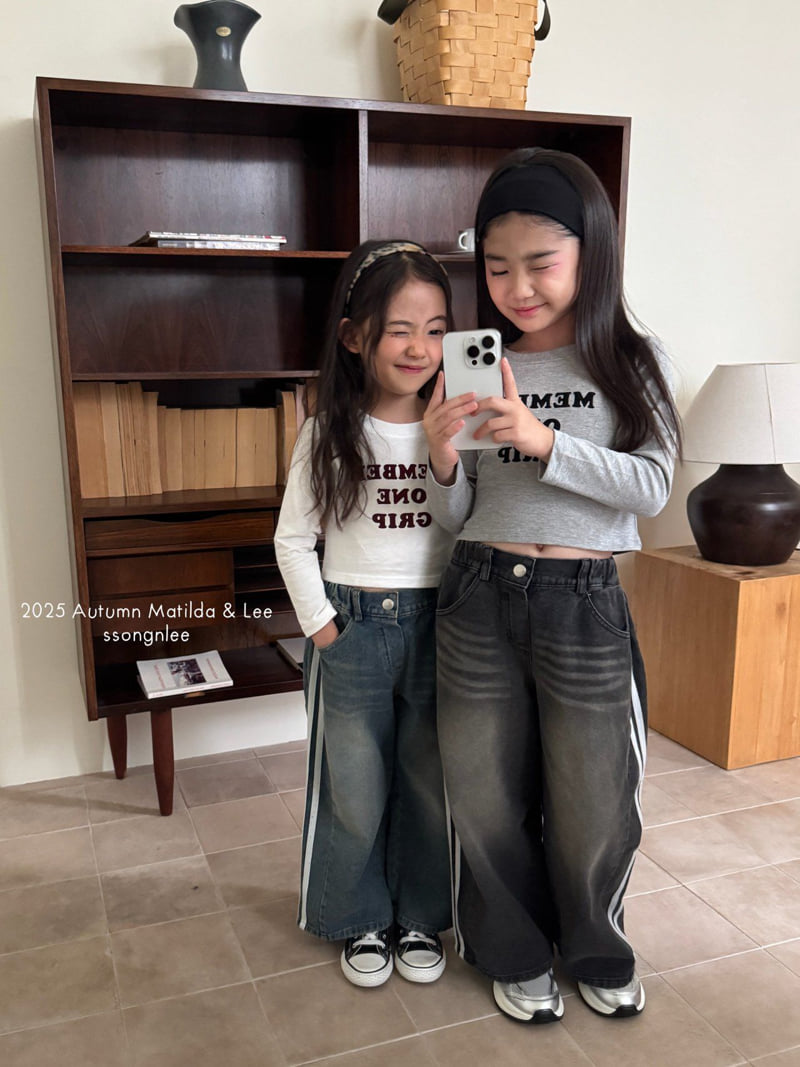 Matilda & Lee - Korean Children Fashion - #discoveringself - Member Hooking Crop Tee