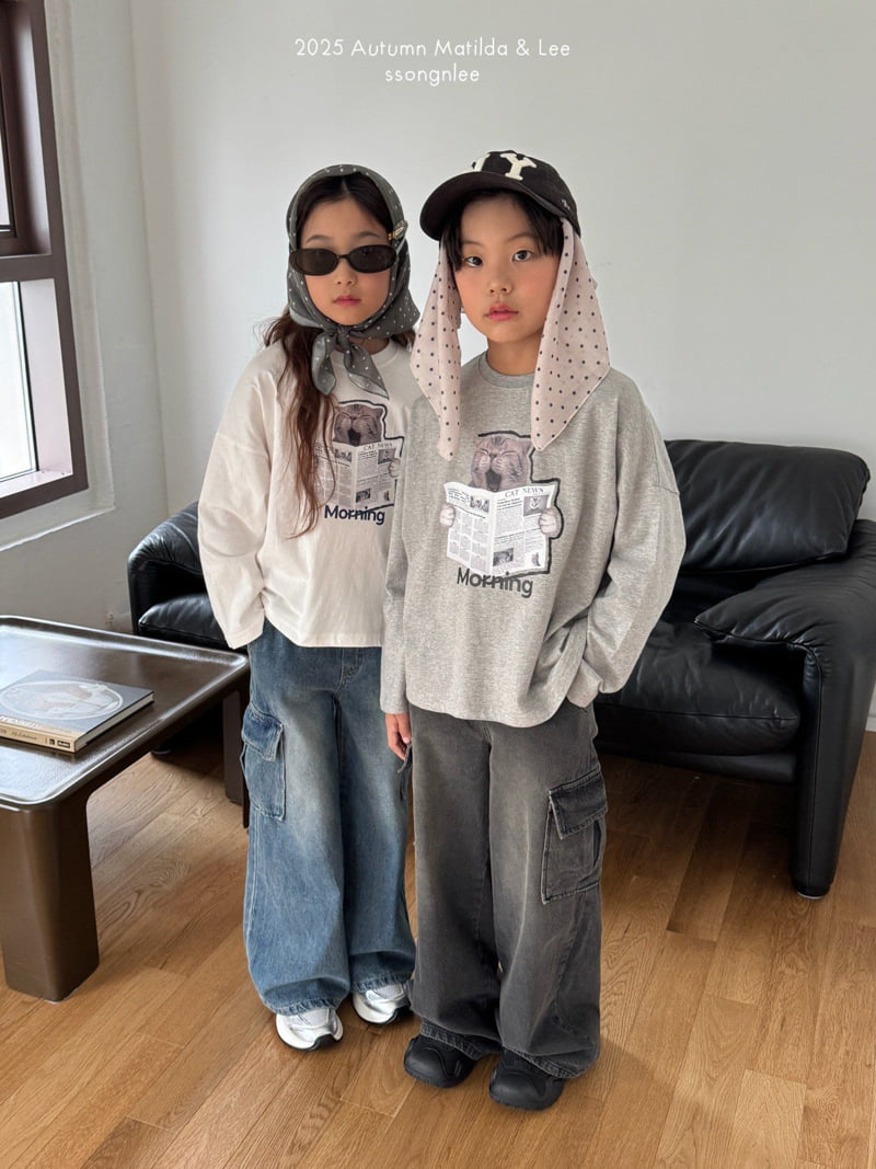 Matilda & Lee - Korean Children Fashion - #fashionkids - Cargo Denim Pants - 8