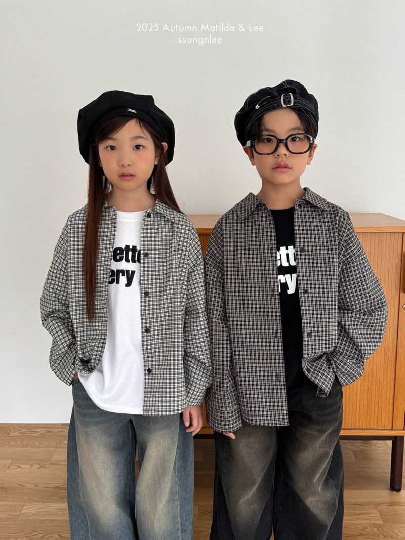 Matilda & Lee - Korean Children Fashion - #fashionkids - Classic Check Shirt