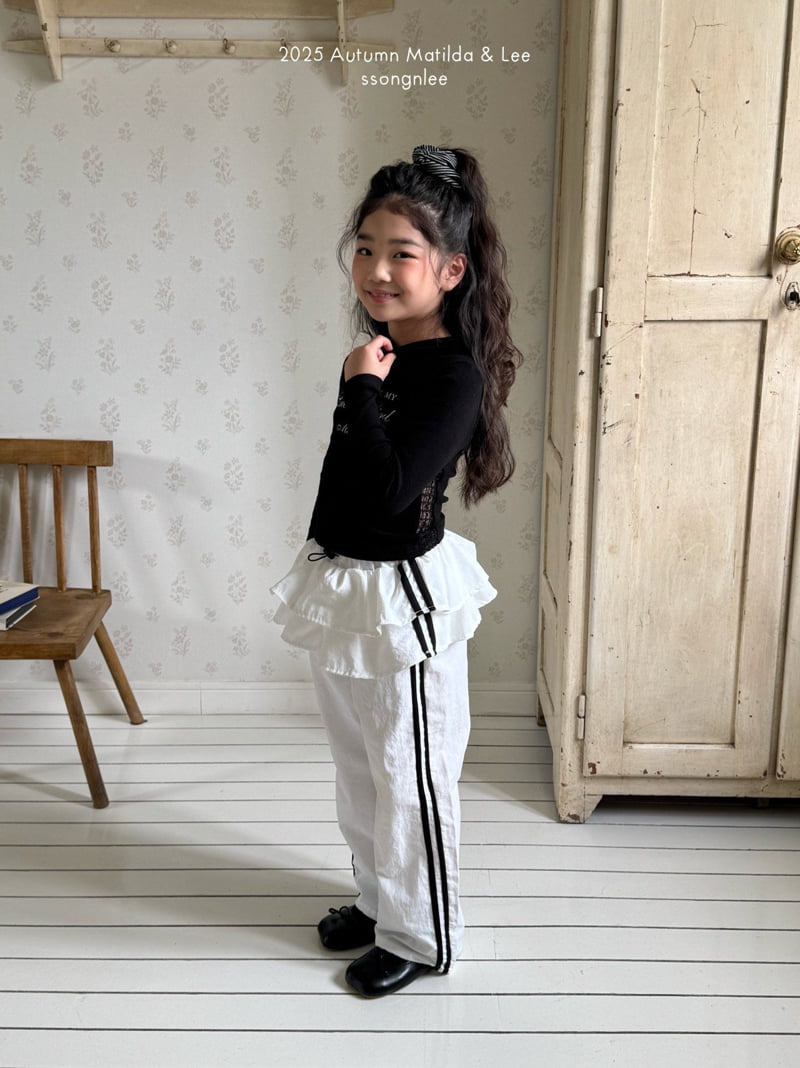 Matilda & Lee - Korean Children Fashion - #fashionkids - Lucky Girl Lace Hoodie - 9