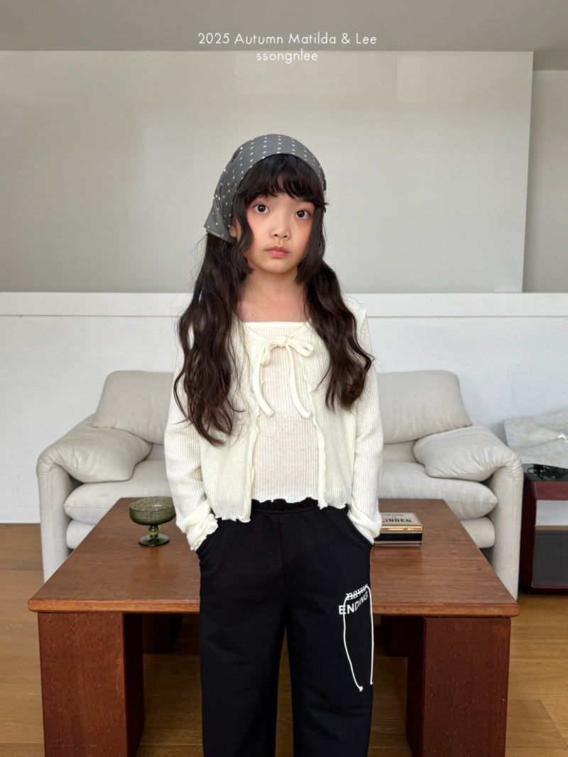 Matilda & Lee - Korean Children Fashion - #fashionkids - Together Cardigan Set - 4