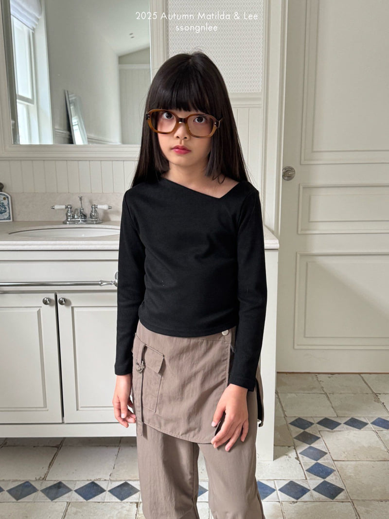Matilda & Lee - Korean Children Fashion - #kidsshorts - D-Lap Skirt Pants - 11